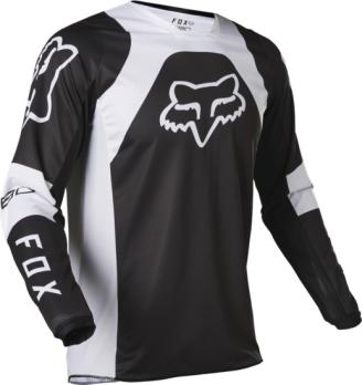 Мотоджерси Fox 180 Lux Jersey (Black/White, M, 2022 (28144-018-M))