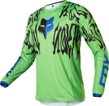 Мотоджерси Fox 180 Peril Jersey (Flow Green, S, 2022 (28150-395-S))