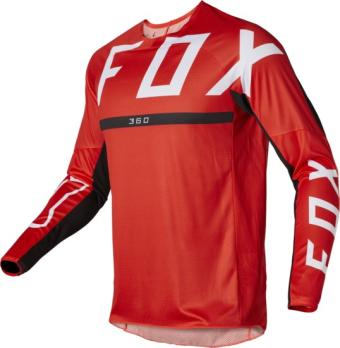 Мотоджерси Fox 360 Merz Jersey (Flow Red, S, 2022 (28136-110-S))