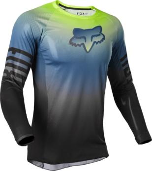 Мотоджерси Fox Airline Reepz Jersey (Black/Yellow, XXL, 2022 (26731-019-2X))