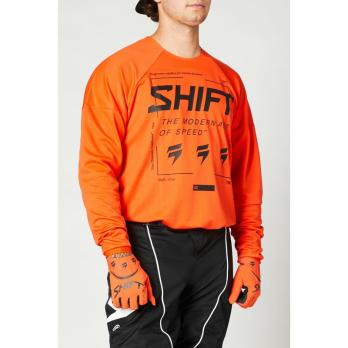 Мотоджерси Shift White Label Bliss Jersey (Blood Orange, M, 2021 (26219-472-M))